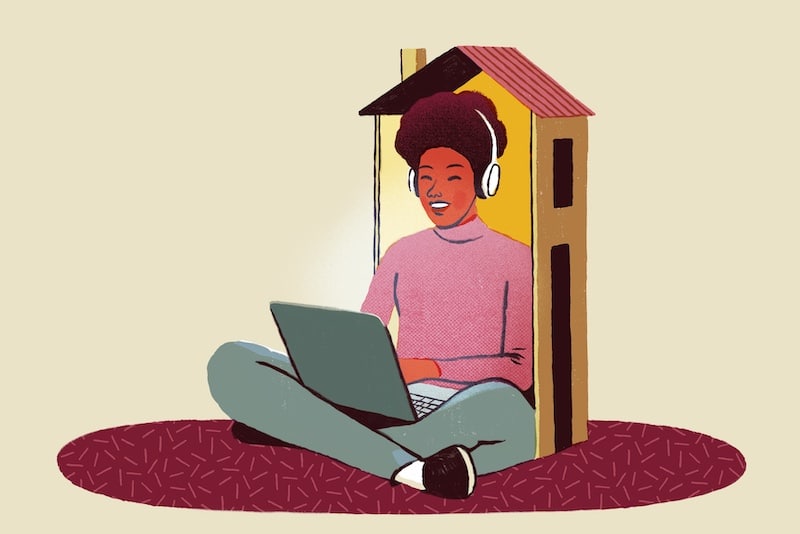 Life Online/Virginia Tech Magazine - Martin Tognola - Anna Goodson Illustration Agency