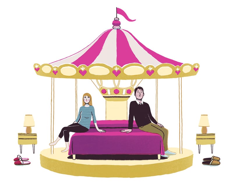 Routine sex – The Telegraph - Martin Tognola - Anna Goodson Illustration Agency