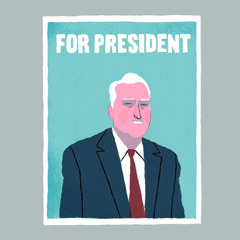 Racism and politics for La Vanguardia / Weekly GIF - Martin Tognola - Anna Goodson Illustration Agency