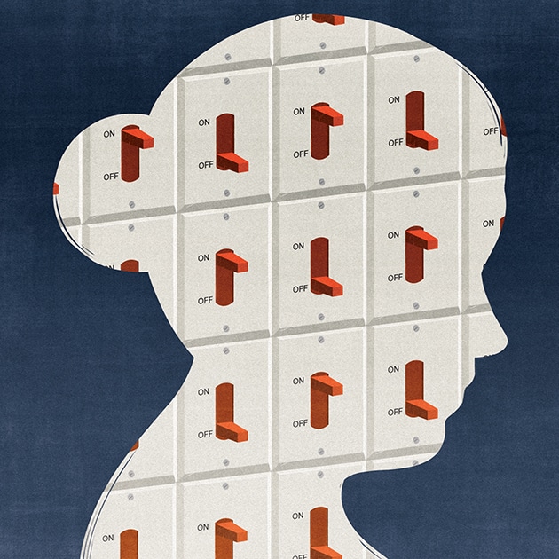 Four Days to an OCD Cure? Oprah Magazine - Andrea Ucini - Anna Goodson Illustration Agency