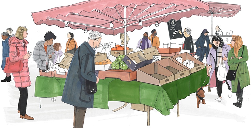 Financial Times Autumn Budget - Clare Mallison - Anna Goodson Illustration Agency