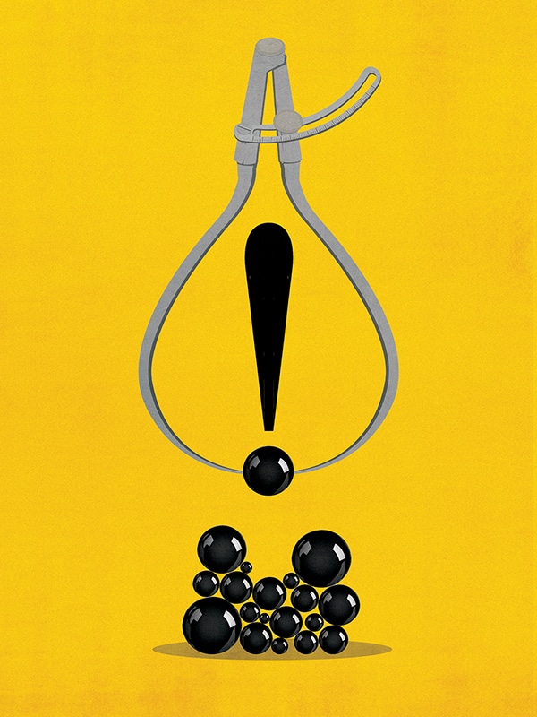 Calculated Risk /VBG – Certo Magazine - Andrea Ucini - Anna Goodson Illustration Agency