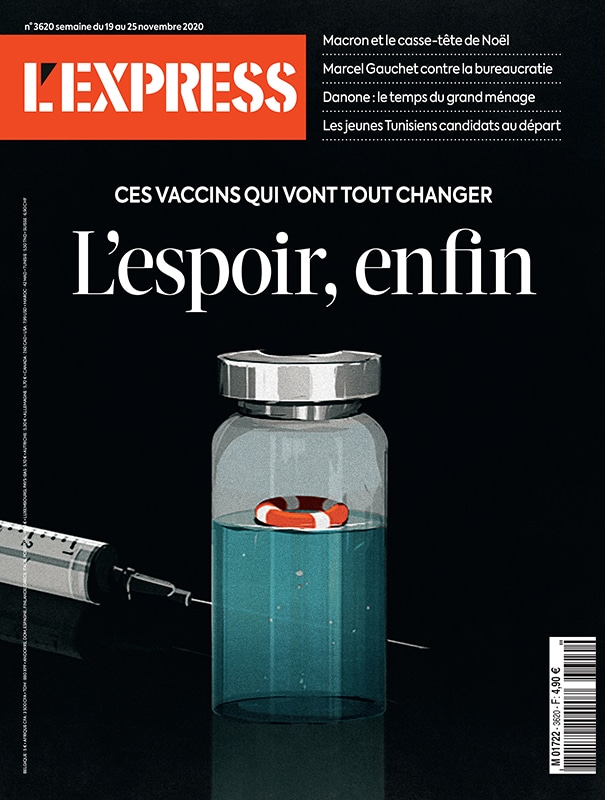 L’espoir, enfin. For L´Express France Cover Illustration - Andrea Ucini - Anna Goodson Illustration Agency