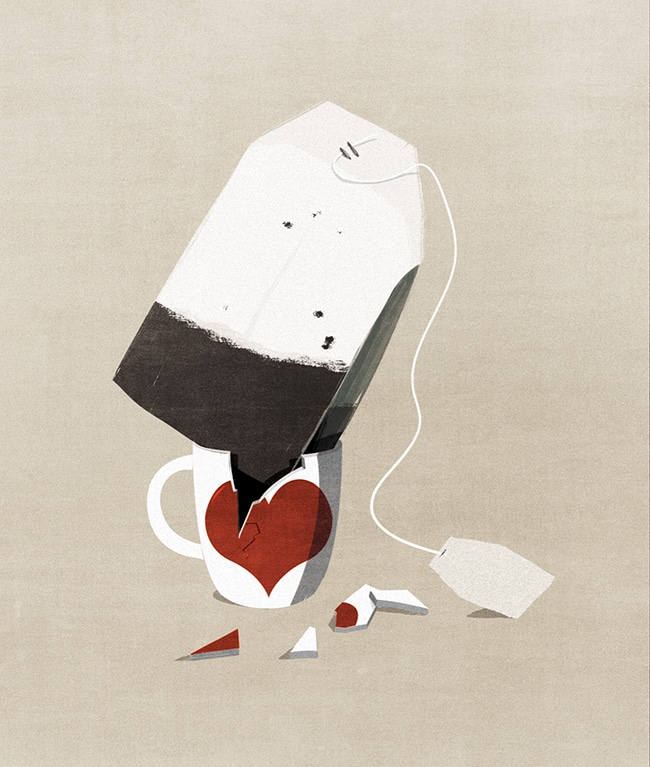 Too much of a Good Thing?/ Oprah Magazine - Andrea Ucini - Anna Goodson Illustration Agency