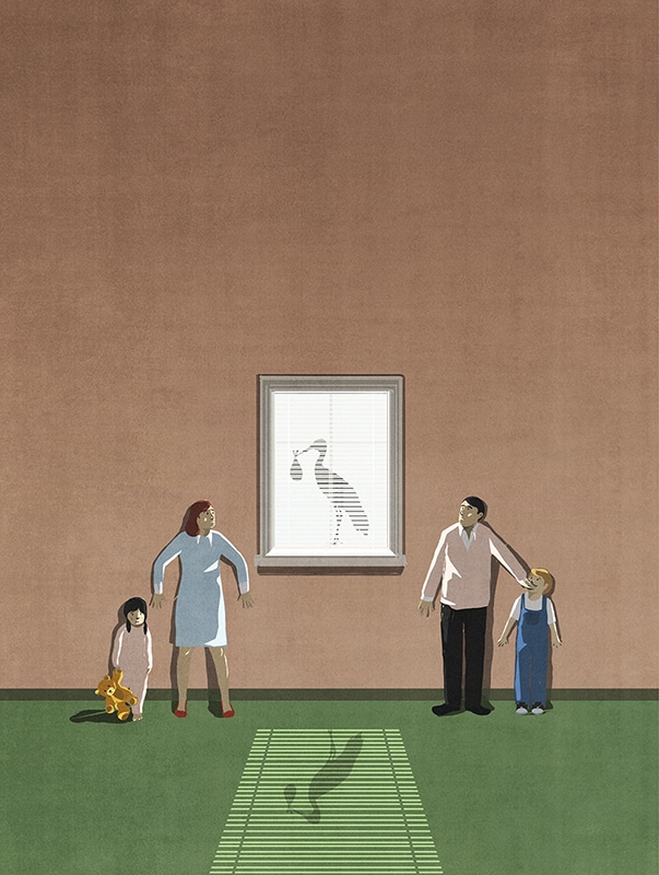 The perfect family / Zetland - Andrea Ucini - Anna Goodson Illustration Agency