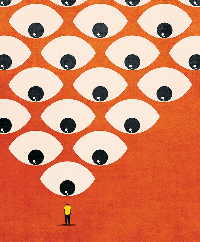 The pandemic must have a cause / Weekend Avisen - Andrea Ucini - Anna Goodson Illustration Agency