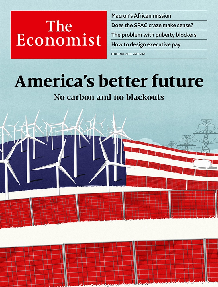America and climate change (The Economist) - Andrea Ucini - Anna Goodson Illustration Agency