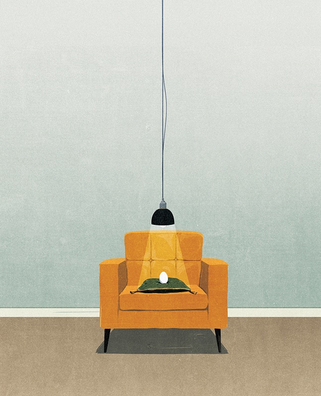 Interior Design of the Mind / Nuvo Magazine - Andrea Ucini - Anna Goodson Illustration Agency