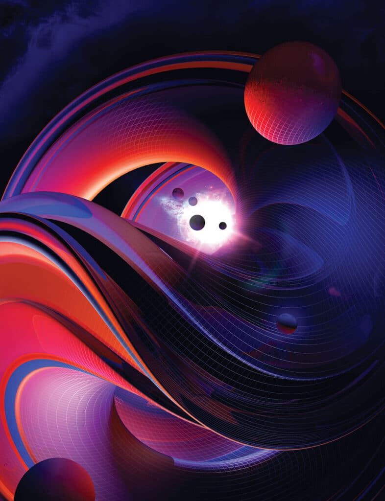 BBC Science Focus – Why Does The Universe Exist? - Andy Potts - Anna Goodson Illustration Agency