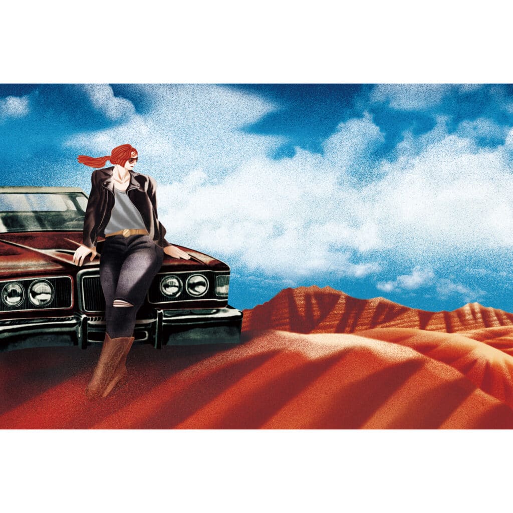 Jiyeun Kang / Wander Woman-Marriott Bonvoy Travel. - JiYeun Kang - Anna Goodson Illustration Agency