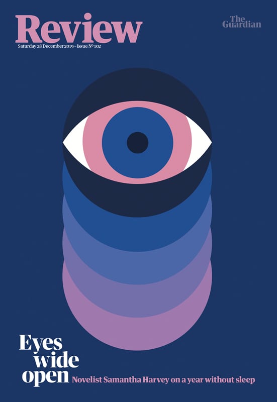 Eyes Wide Open for The Guardian Review - Jennifer Tapias Derch - Anna Goodson Illustration Agency