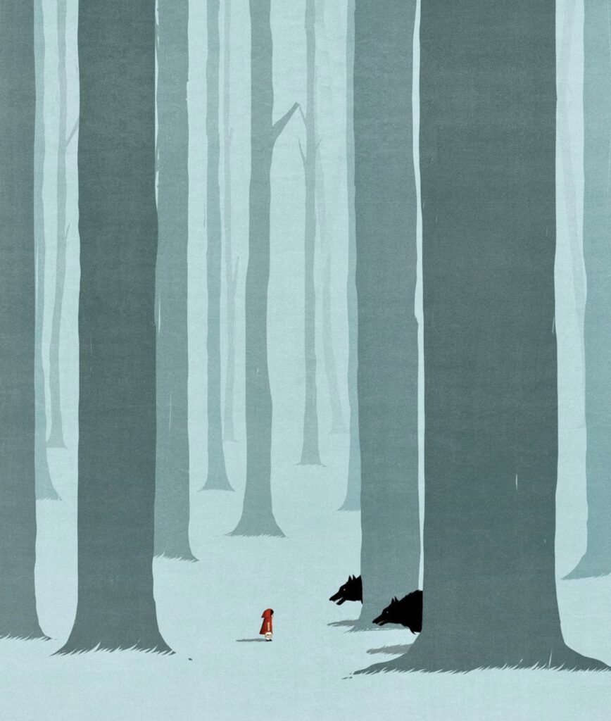 Is the world a riskier place?  For The Fundrise - Andrea Ucini - Anna Goodson Illustration Agency