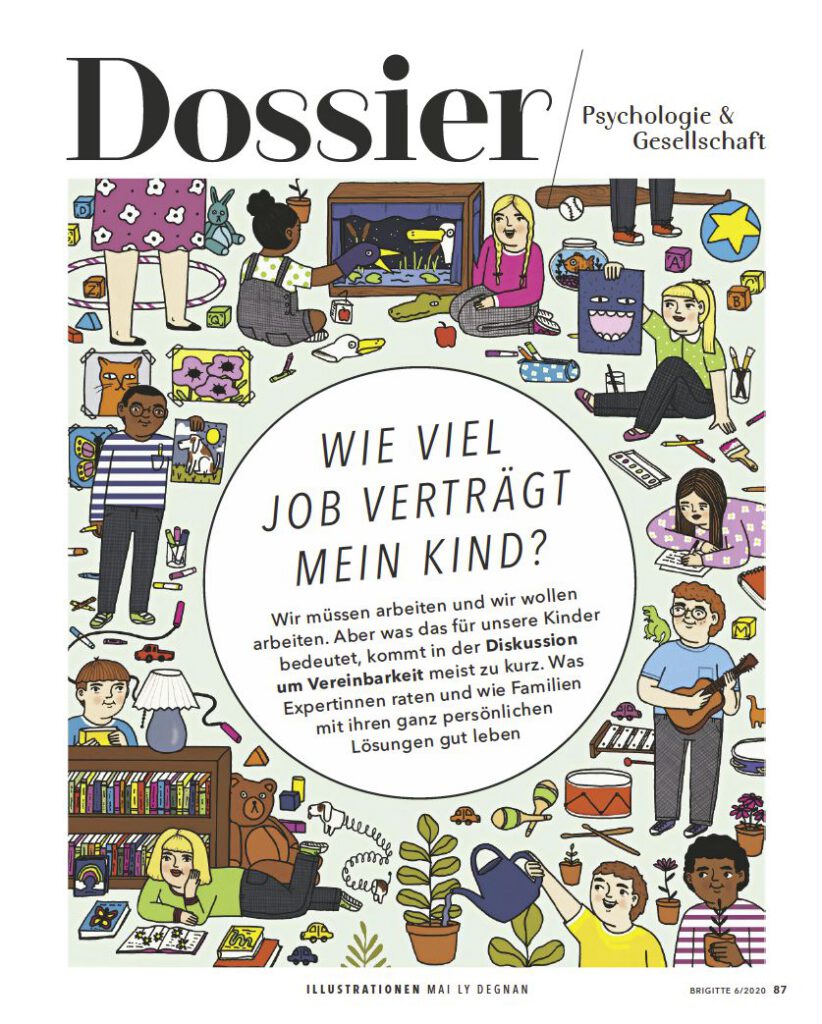 Brigitte Magazin - Mai Ly Degnan - Anna Goodson Illustration Agency