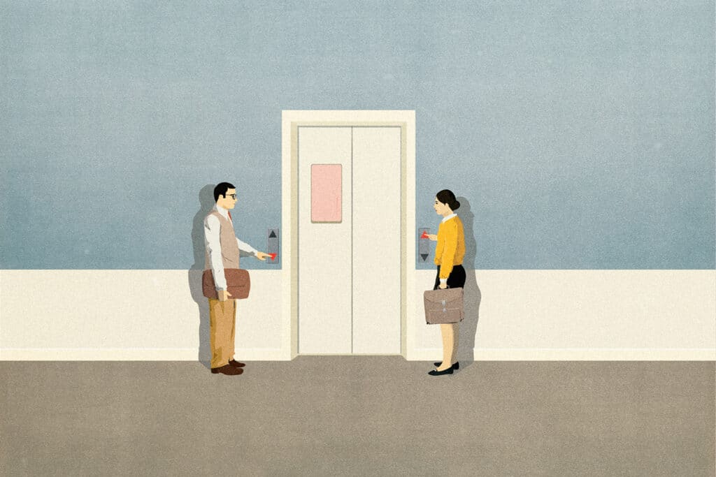 When Should You Think Twice About Salary Negotiation? (Washington Street Journal) - Andrea Ucini - Anna Goodson Illustration Agency
