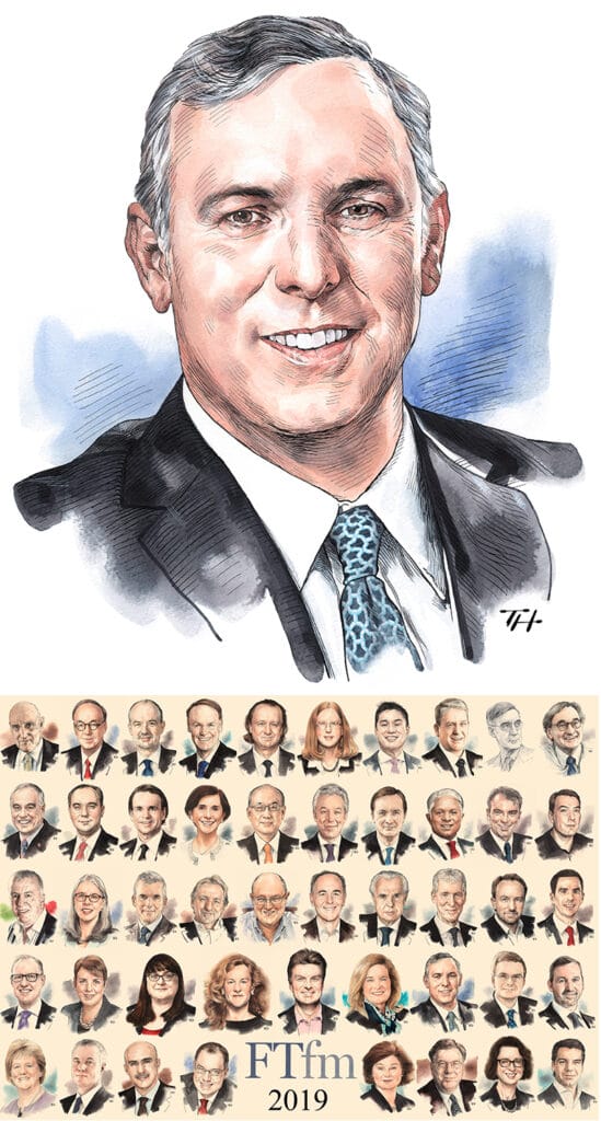 Financial Times portraits 2019 - Tony Healey - Anna Goodson Illustration Agency