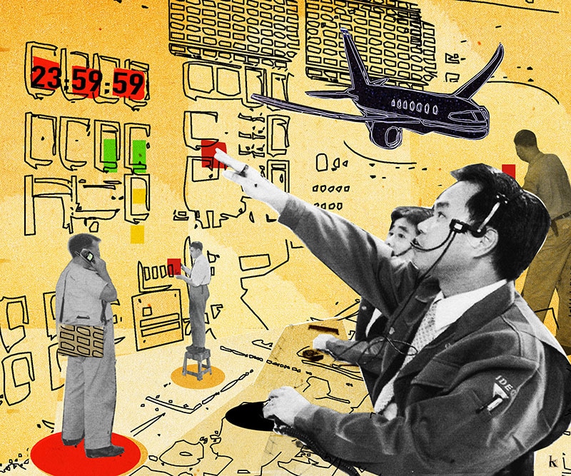 The Globe and Mail  The strange Y2K Bug - Katy Lemay - Anna Goodson Illustration Agency
