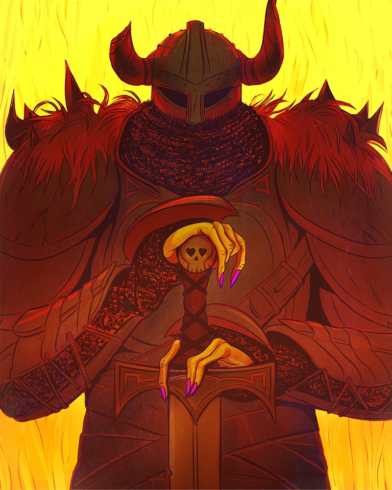 Barbarian / Wysokie Obcasy Extra - Kotynski - Anna Goodson Illustration Agency