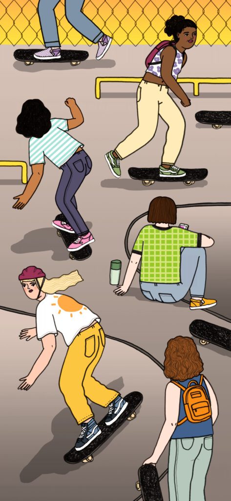 Vans Style your Screen Promo - Mai Ly Degnan - Anna Goodson Illustration Agency