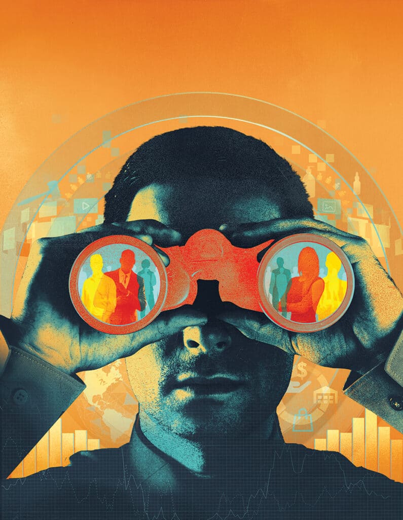 MG Magazine - Andy Potts - Anna Goodson Illustration Agency