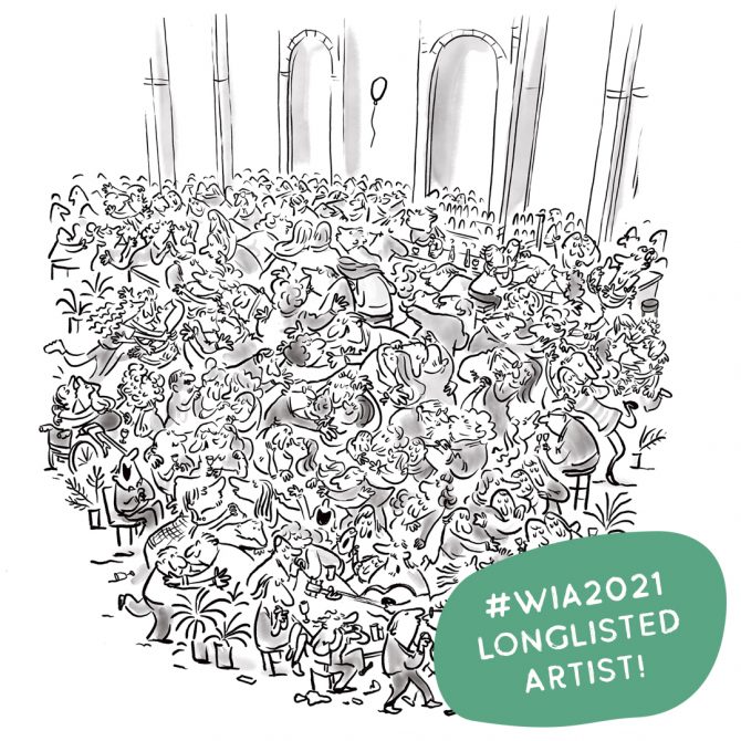 / Longlisted for The World Illustration Awards - Maren Amini - Anna Goodson Illustration Agency