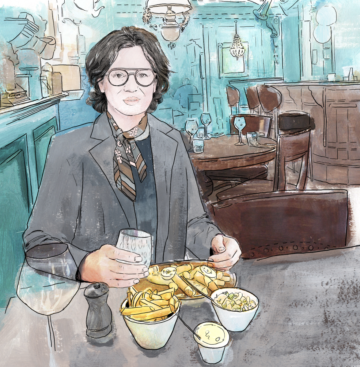 Illustrates for The Dutch Financial Times - Tina Zellmer - Anna Goodson Illustration Agency