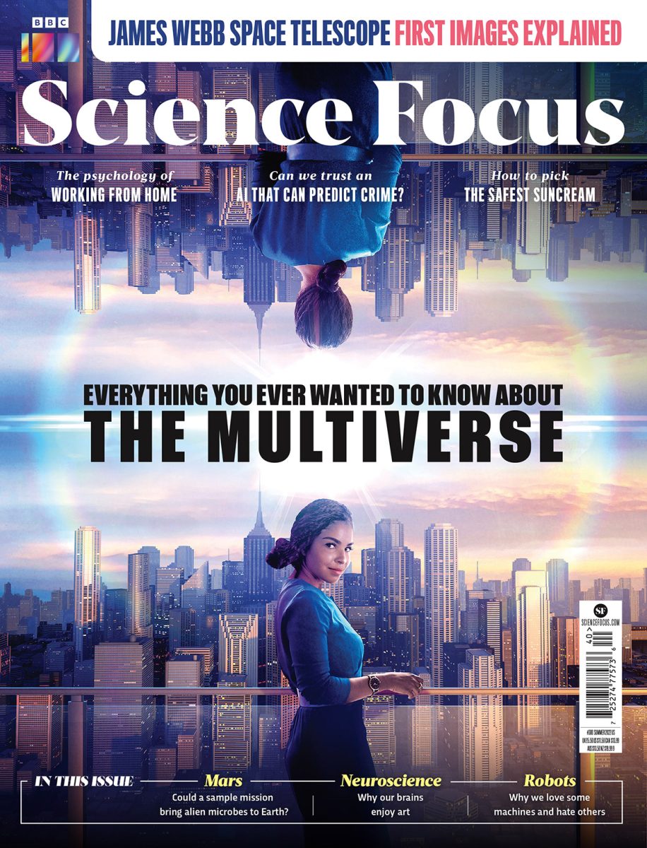 Cover illustration / Apple News animation for BBC Science Focus - Andy Potts - Anna Goodson Illustration Agency