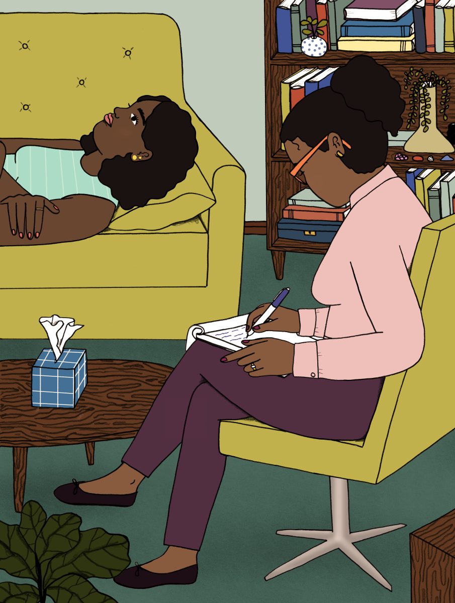 Do we really all need therapy? / Cosmopolitan UK - Mai Ly Degnan - Anna Goodson Illustration Agency