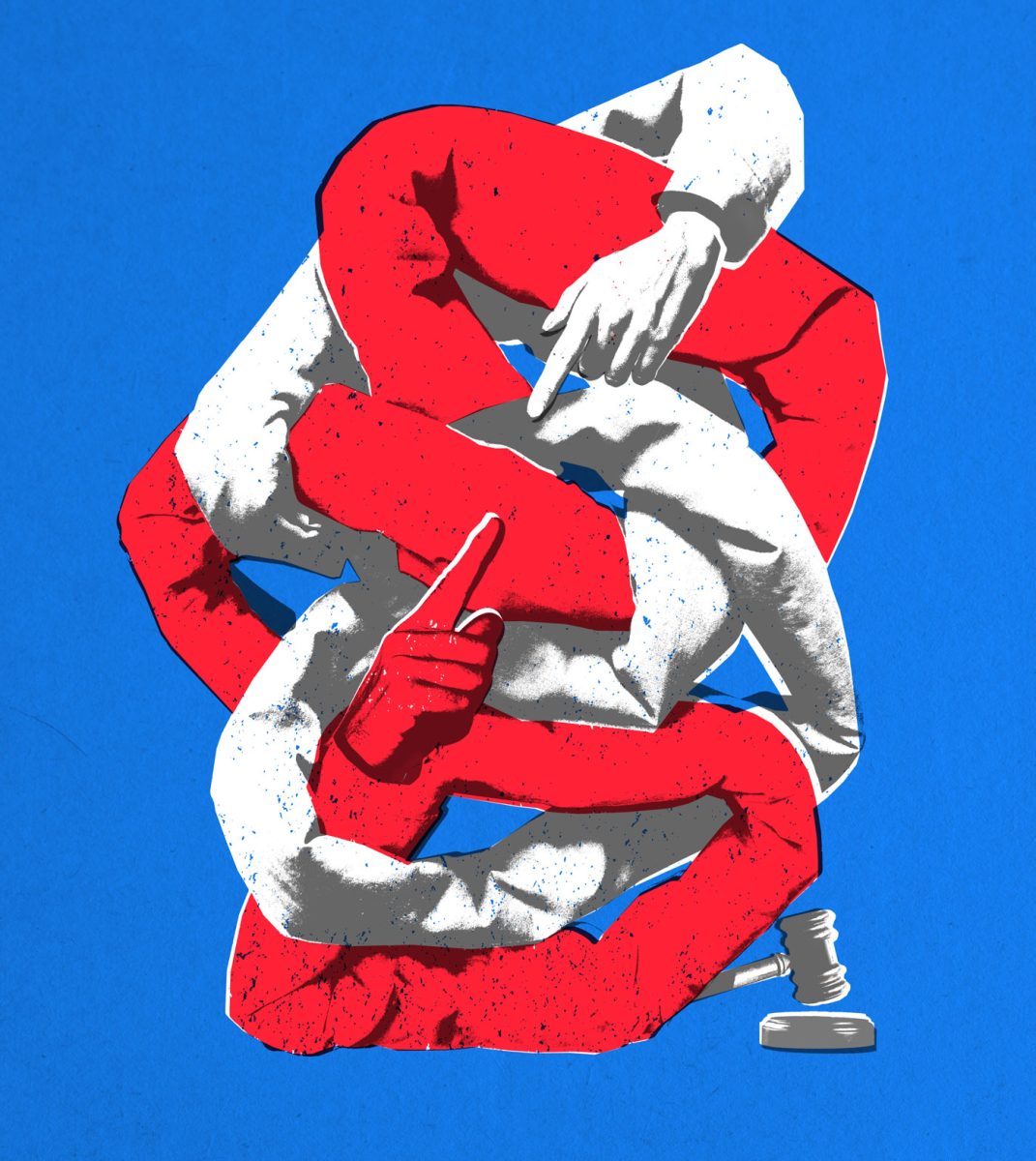 Deseret Magazine / Knot of Impeachment - Joe Magee - Anna Goodson Illustration Agency
