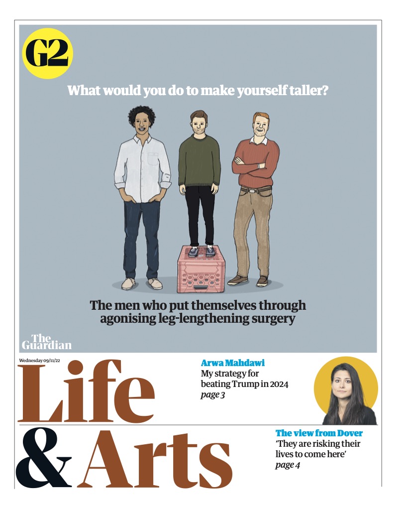 The Guardian / Leg-Lengthening Surgery - Hanna Melin - Anna Goodson Illustration Agency