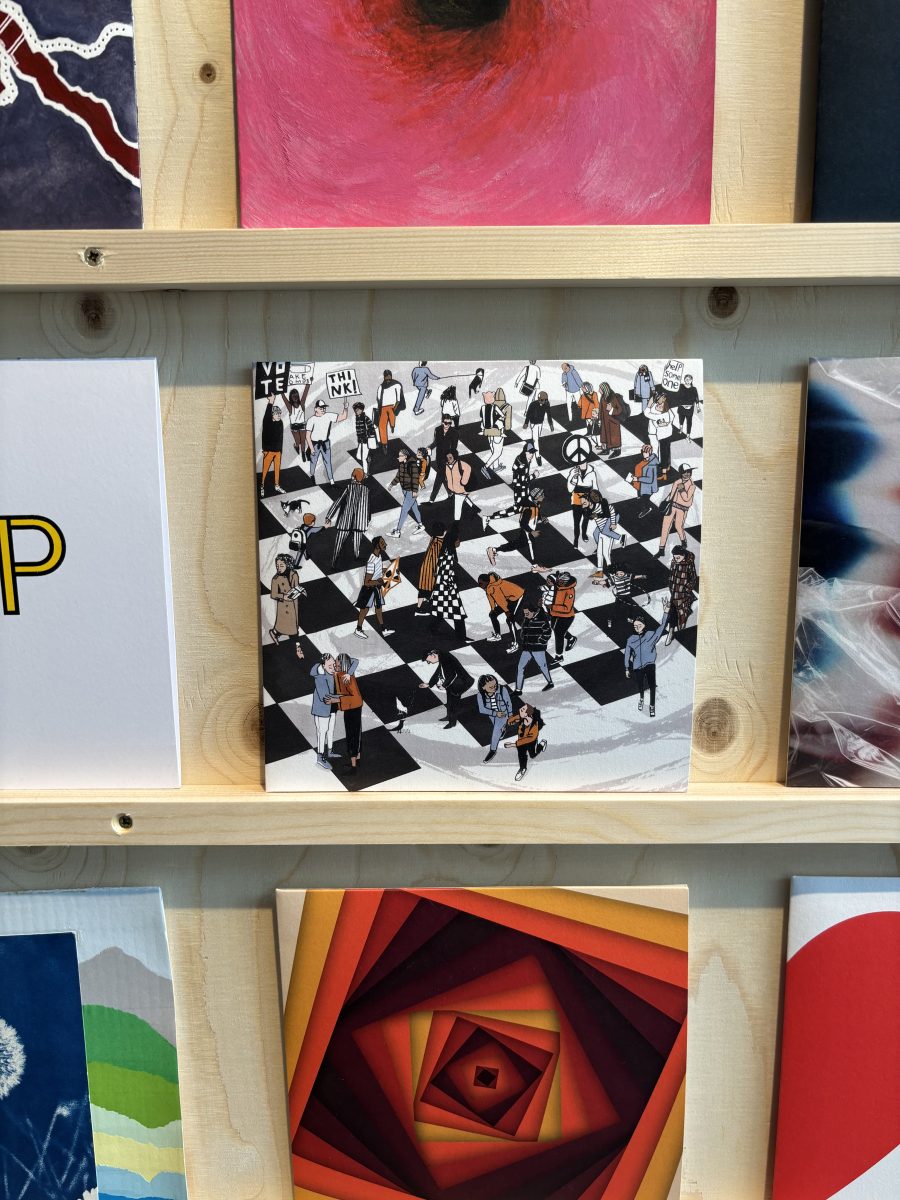 The Now Gallery London / Secret 7 record sleeve - Clare Mallison - Anna Goodson Illustration Agency
