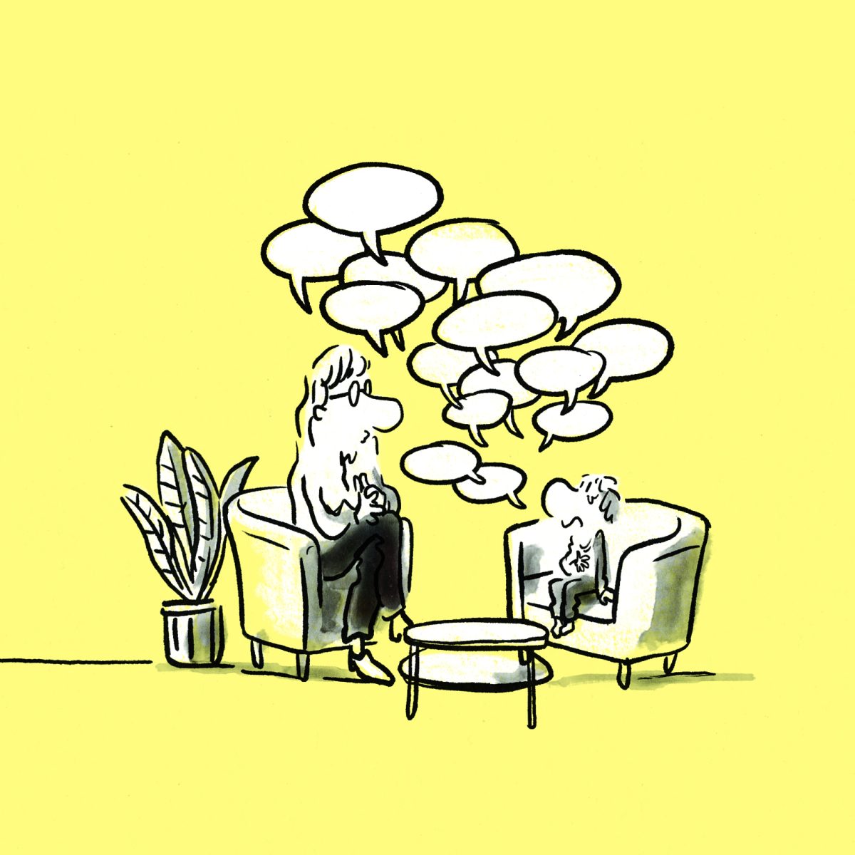 Spiegel Wissen magazine / Communication with children - Maren Amini - Anna Goodson Illustration Agency