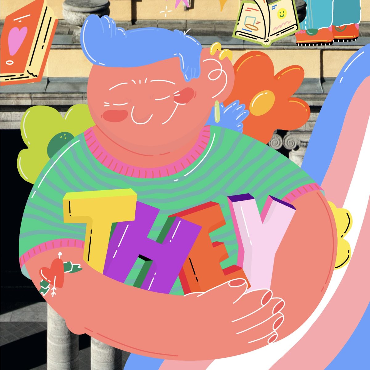 Munich Re’s North American / DEI Pride Book Club - Alex Antonescu - Anna Goodson Illustration Agency