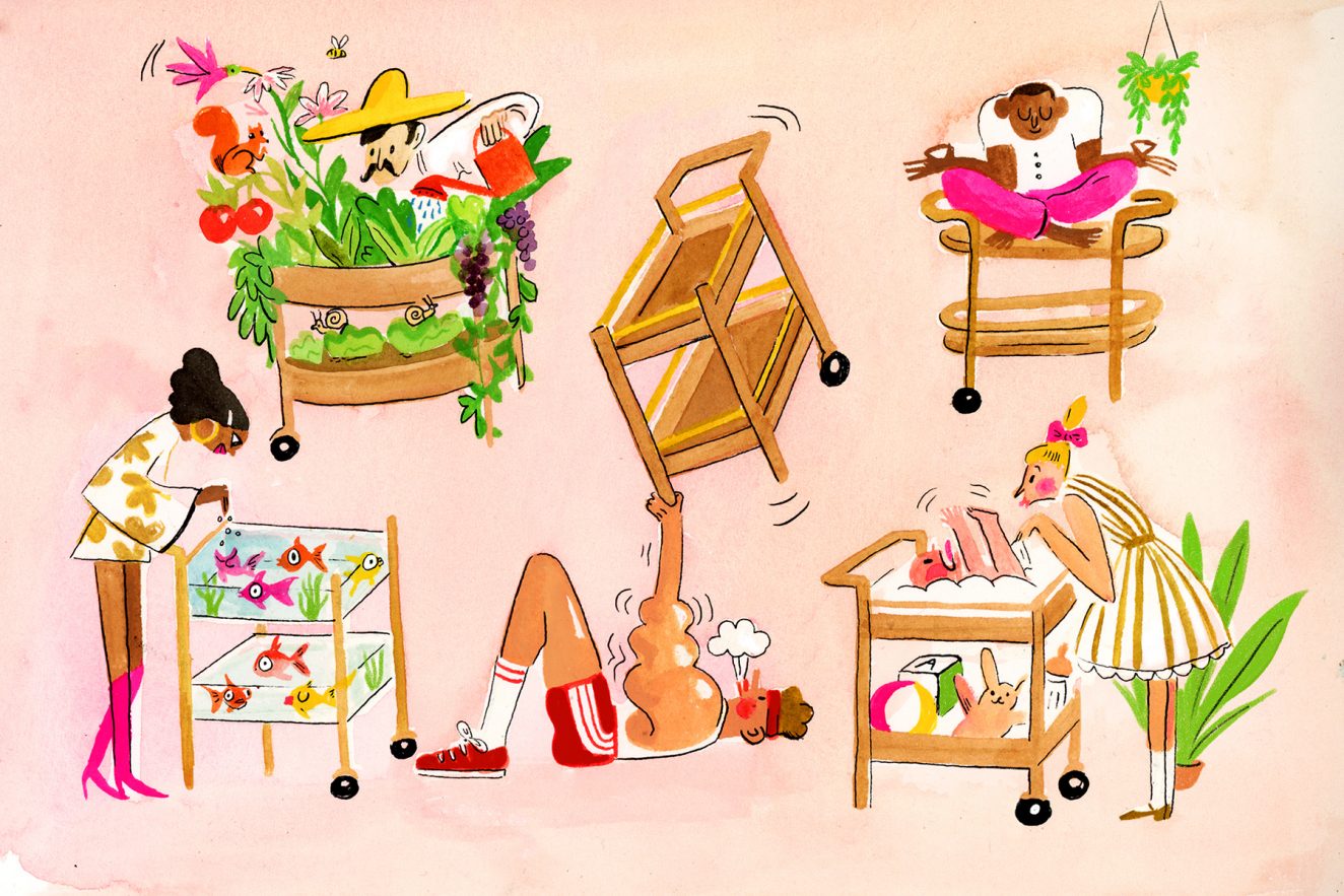 Agathe Bray-Bourret / Dwell magazine / The death of the bar cart