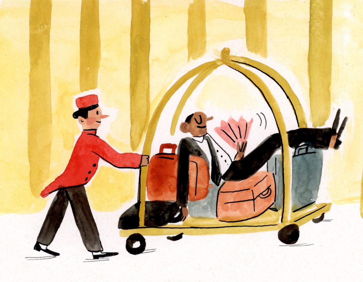 Agathe Bray-Bourret / Financial Times / London Hotel etiquette