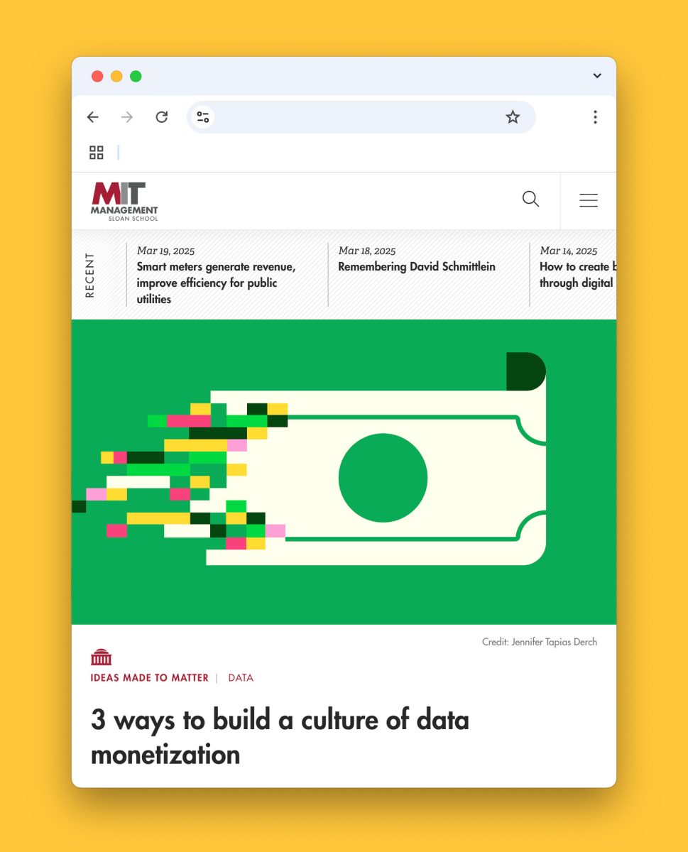 MIT / Ways to build a culture of data monetization - Jennifer Tapias Derch - Anna Goodson Illustration Agency