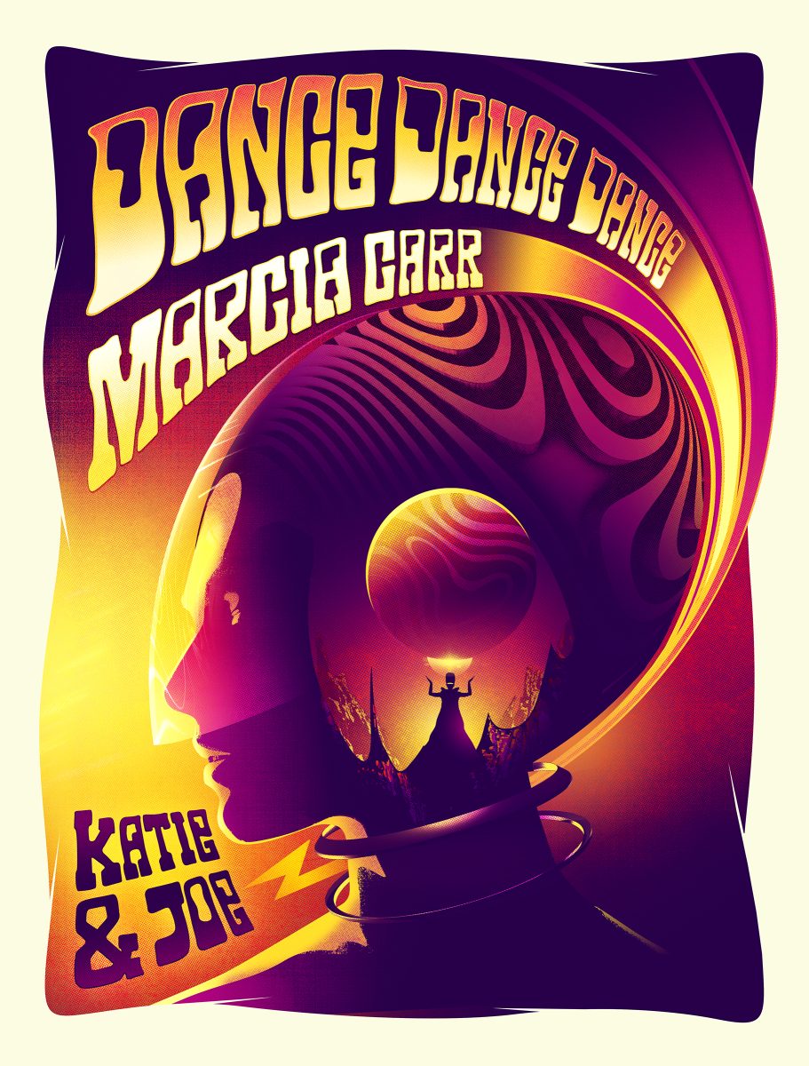 Adventures In Paradise / Dance Dance Dance - Andy Potts - Anna Goodson Illustration Agency