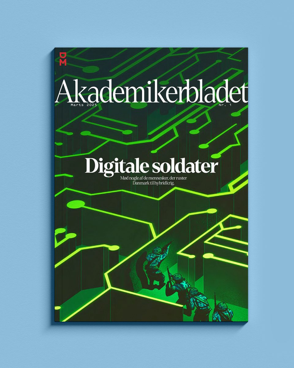 Akademikerbladet / Digital Soldiers - Kotynski - Anna Goodson Illustration Agency