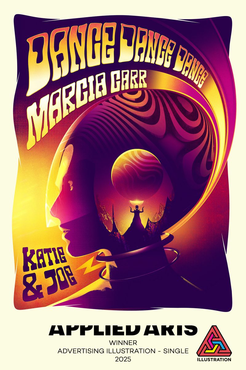 Applied Arts Award / Dance Dance Dance with Marcia Carr - Andy Potts - Anna Goodson Illustration Agency