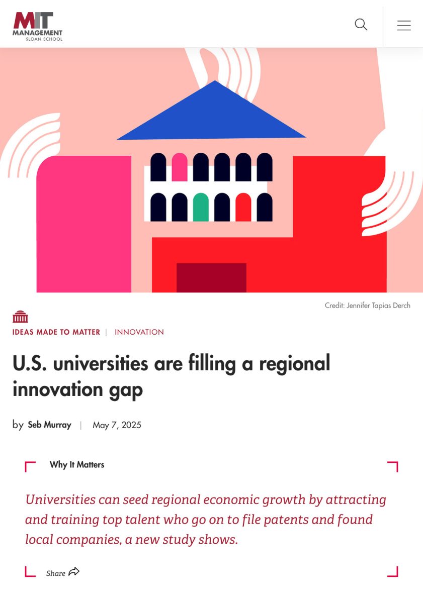 MIT / US universities are filling a regional innovation gap - Jennifer Tapias Derch - Anna Goodson Illustration Agency