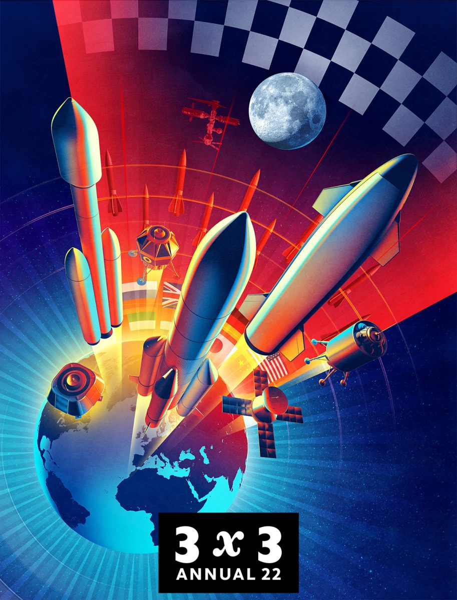 3×3 Pro Show 22 / Merit Wins - Andy Potts - Anna Goodson Illustration Agency