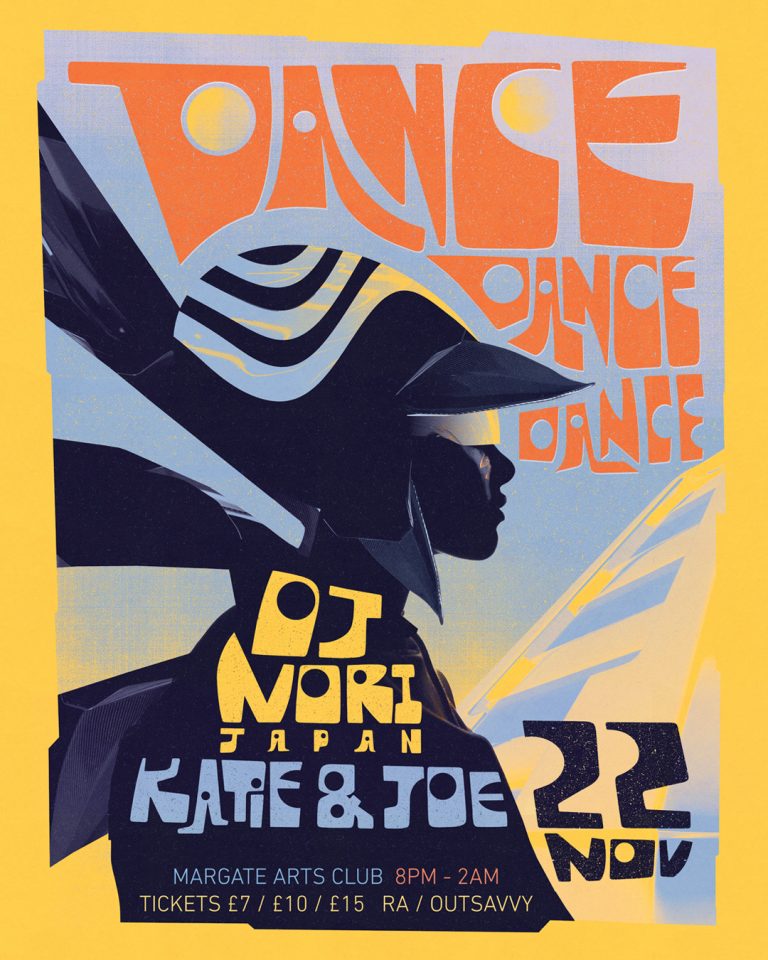 Andy Potts / Dance Dance Dance / Margate Arts Club Posters