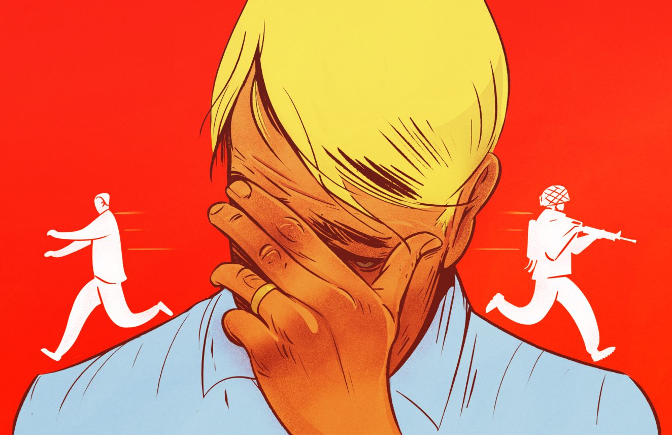 Kotynski / Newsweek PL / Fear of War