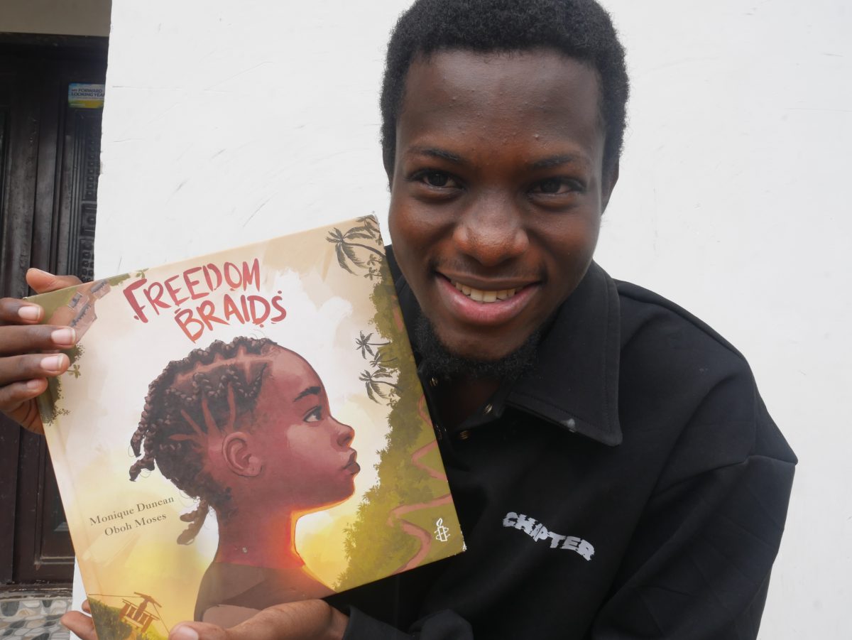 Lantana Publishing – Américas Book Award / 2025 Américas Award Honor Book/Freedom Braids - Oboh Moses - Anna Goodson Agence d'illustration