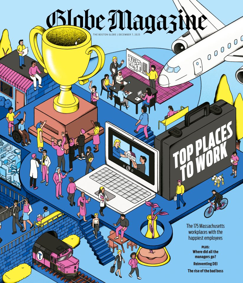 Esteban Plazibat / Globe Magazine / Magazine cover