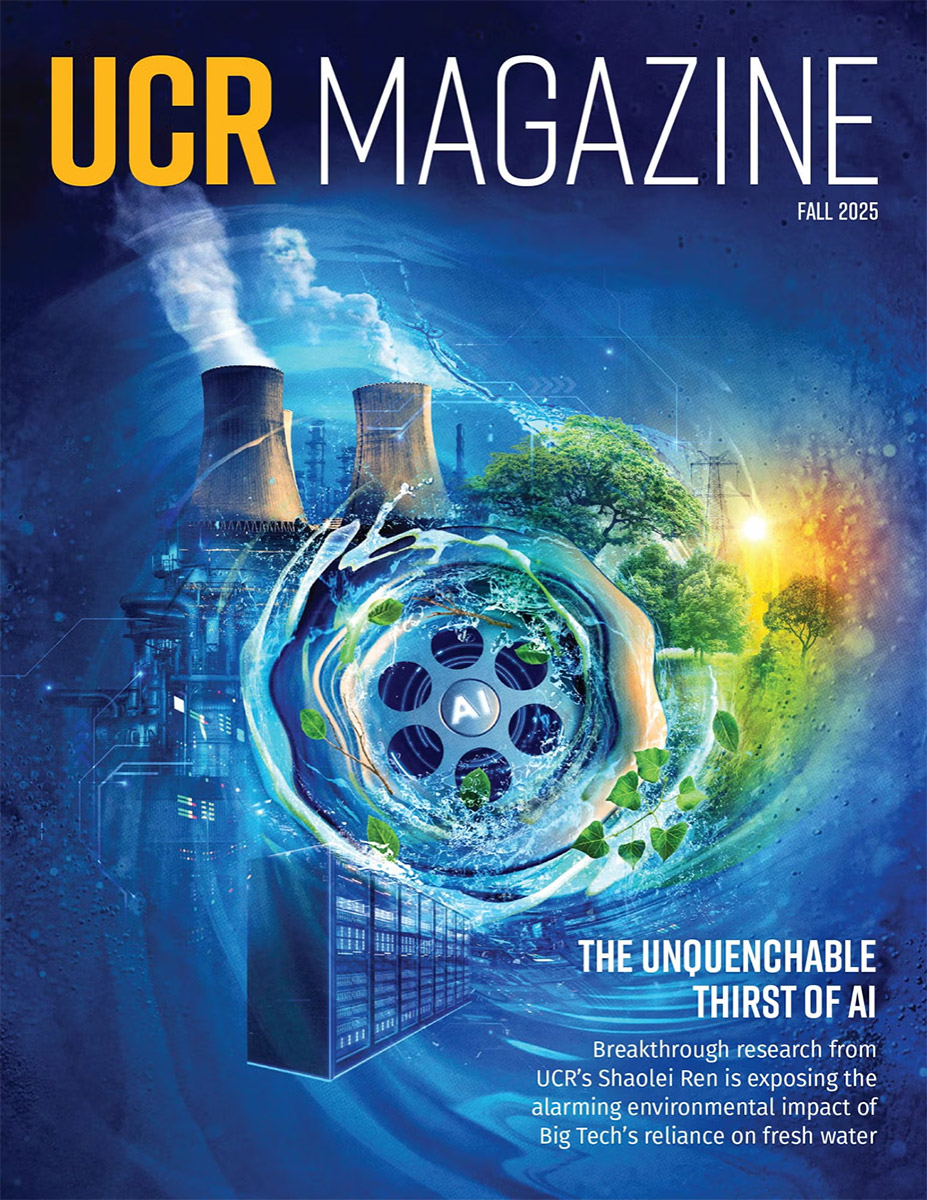 UCR Magazine / The Unquenchable Thirst of AI - Andy Potts - Anna Goodson Illustration Agency