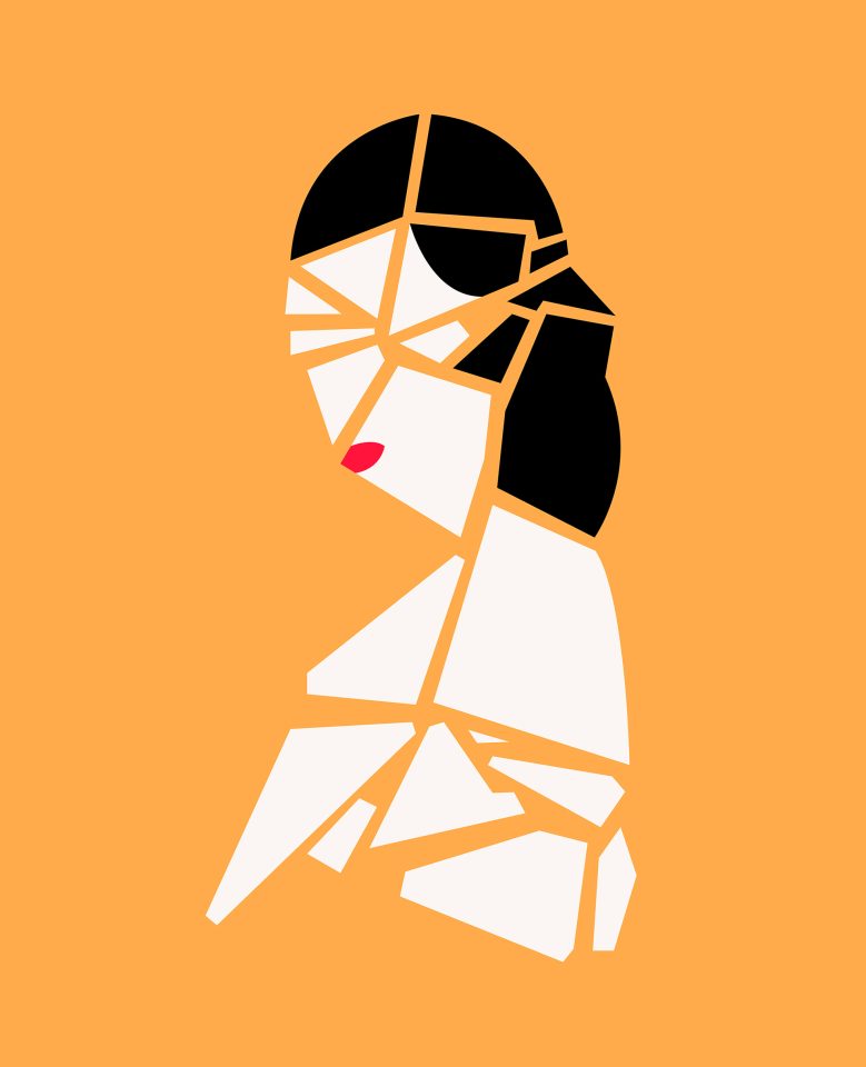 WOMAN MIRROR