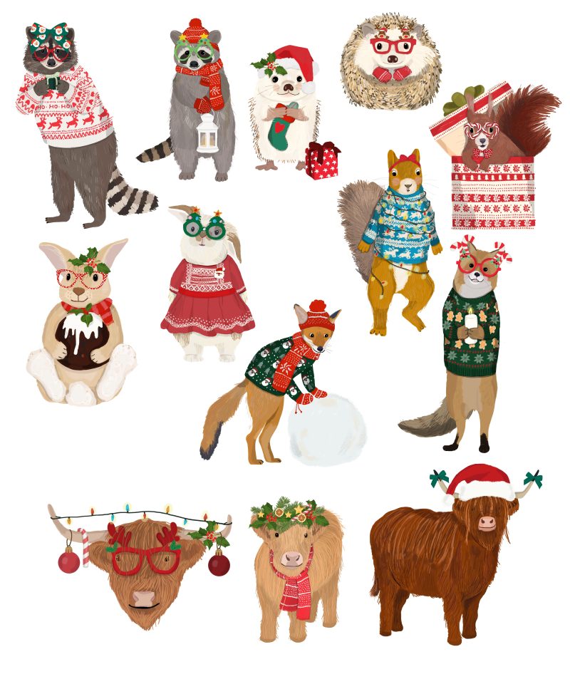 christmas critters