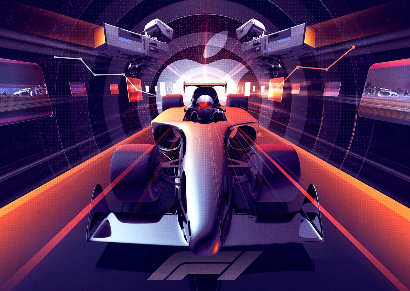Andy Potts / Wall Street Journal / Apple/ F1 US Streaming Deal