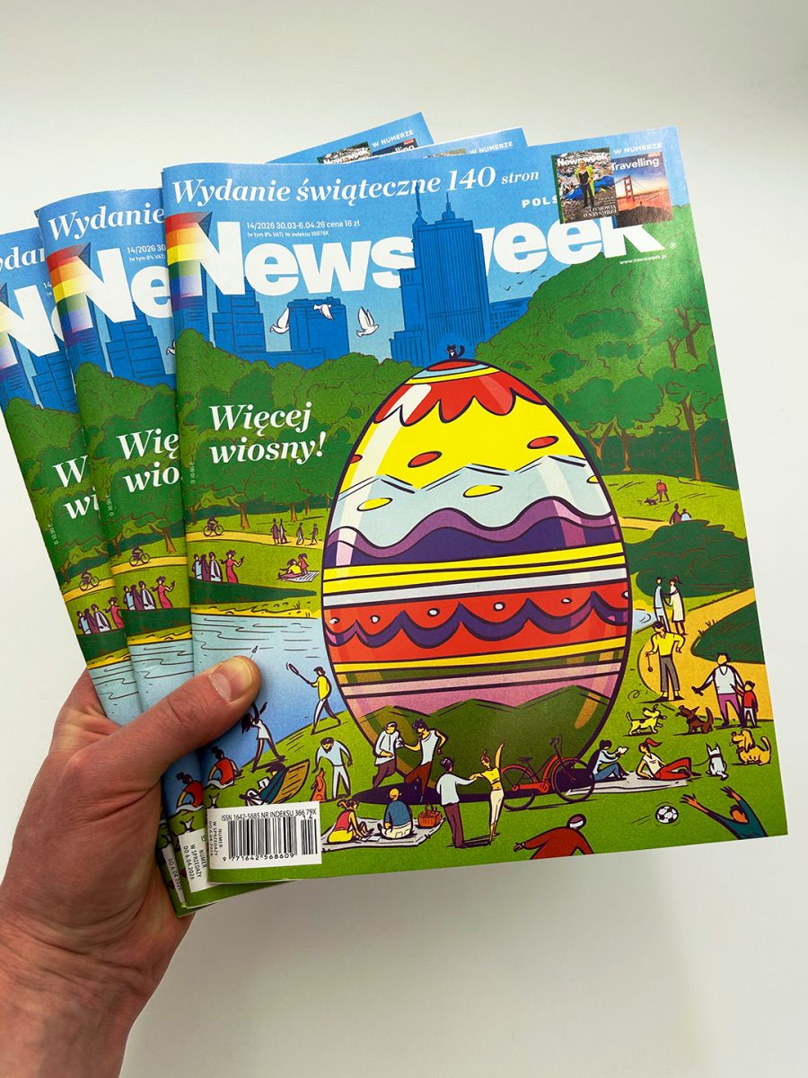 Newsweek PL / Easter Cover - Kotynski - Anna Goodson Illustration Agency