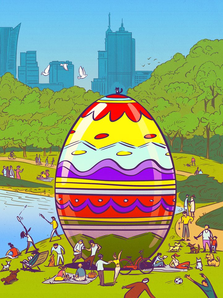 Kotynski / Newsweek PL / Easter Cover